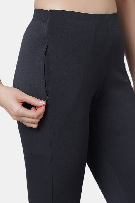 Red Rose Moisture Wicking Legging - M Grey — image 6